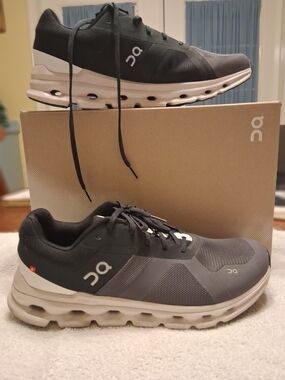 On Running Cloudrunning Men’s Running Shoes - Black/White